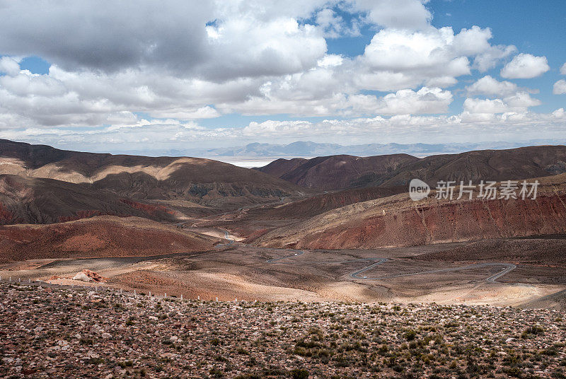 阿根廷Jujuy省的Altos del Morado，靠近Salinas Grandes